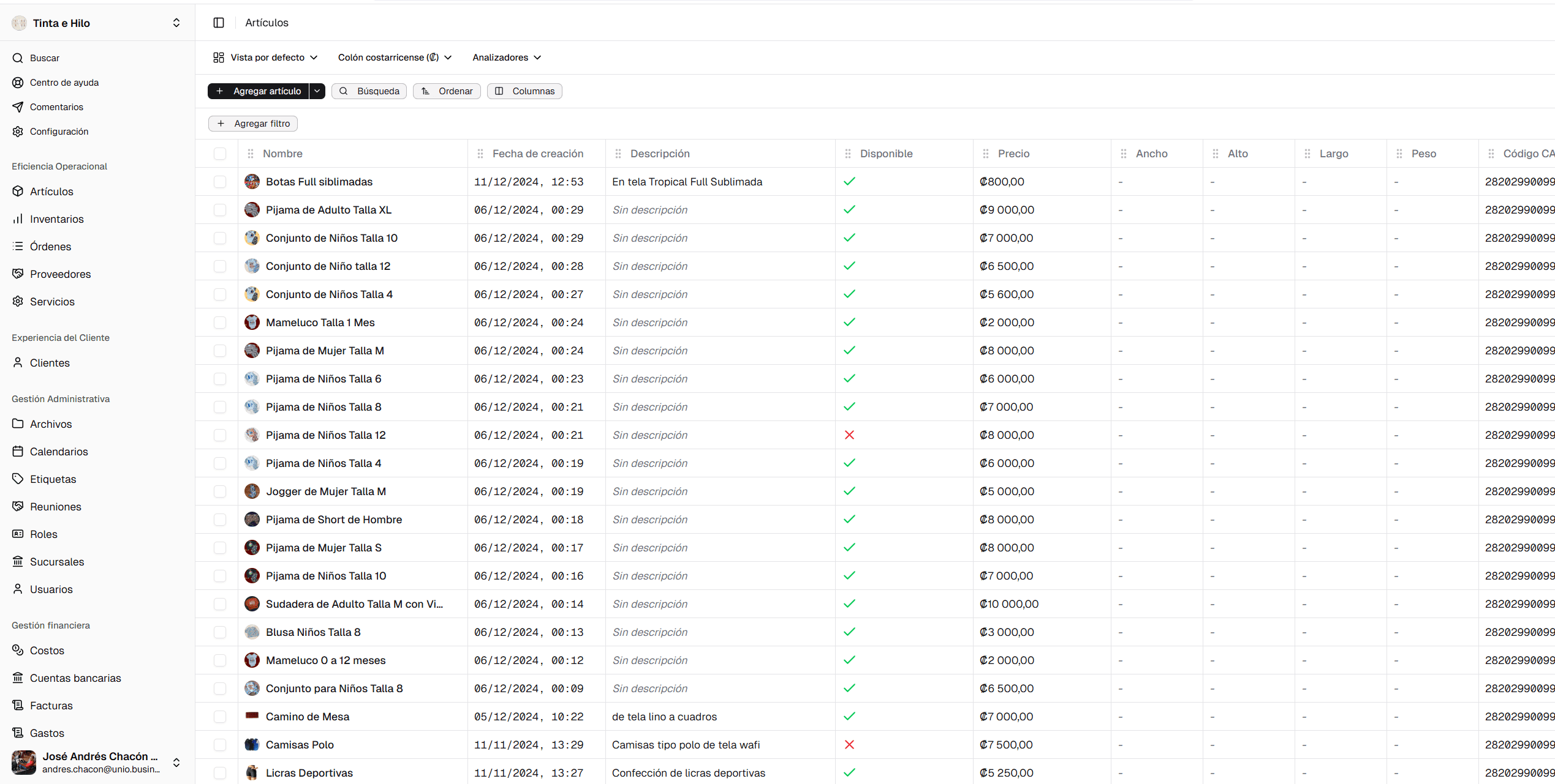 Launch UI app screenshot